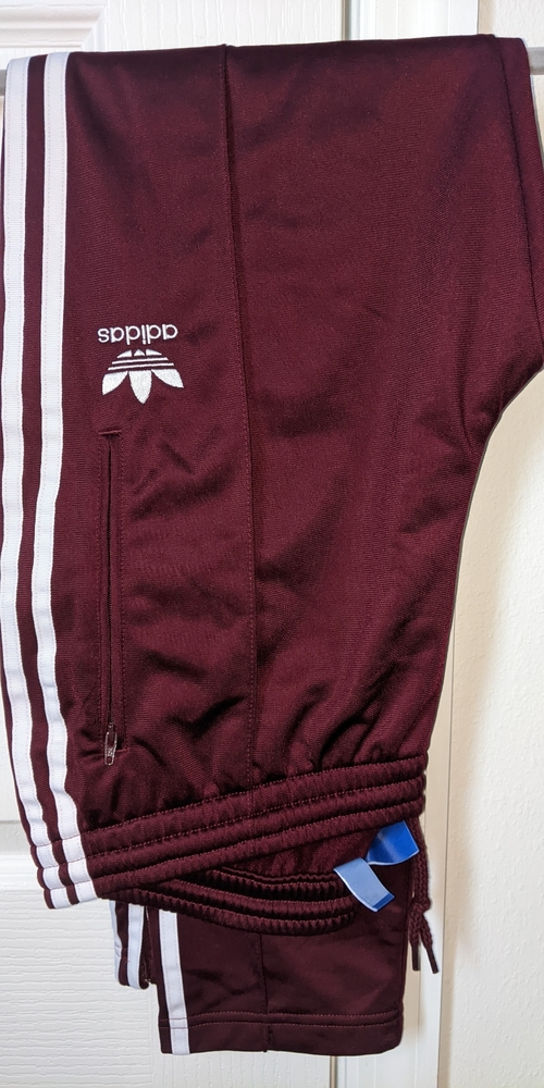 Adidas Women's High Sheen Track Pants (L)